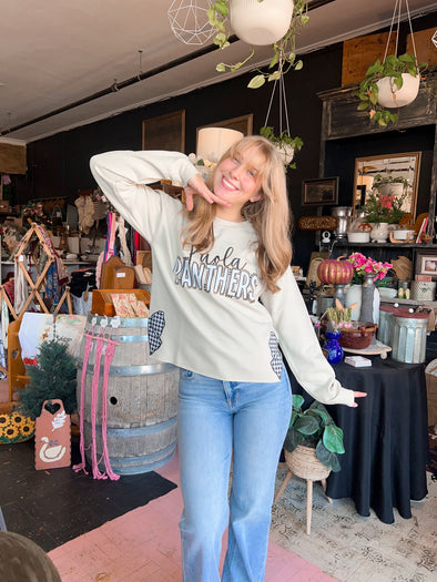 Panthers side bow Sweatshirt