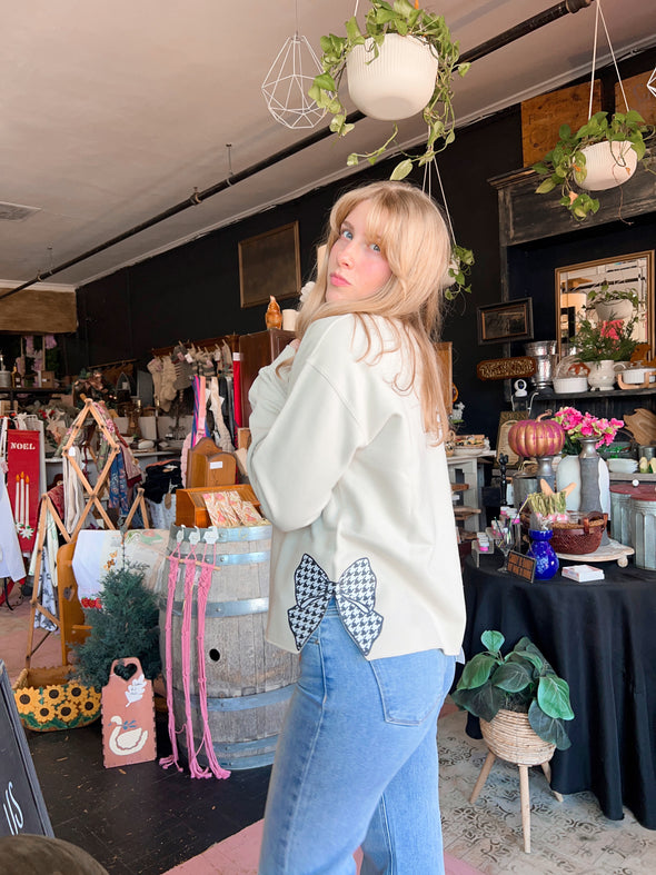 Panthers side bow Sweatshirt