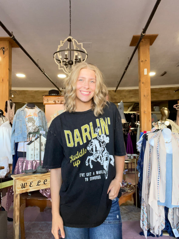 Darlin' Saddle Up Tee