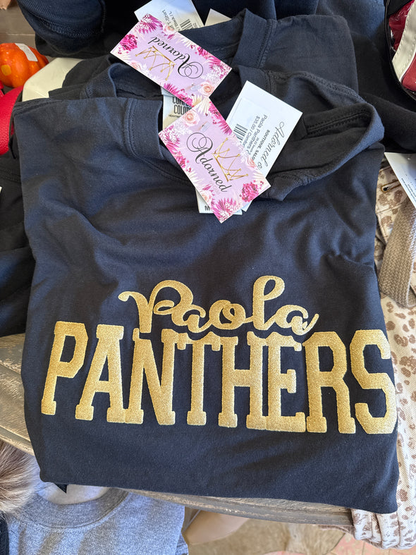 Paola Panthers Gold Puff
