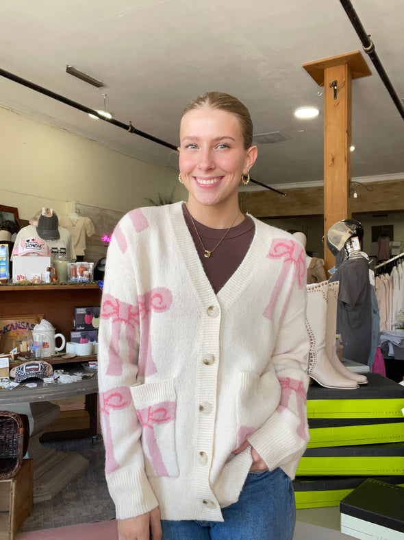 Ribbons and Bows Cardigan