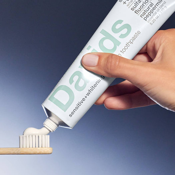 Davids sensitive+whitening nano-hydroxyapatite premium tooth