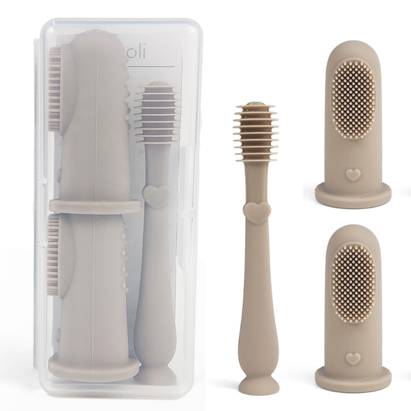 Baby Finger Toothbrush/Tongue Set