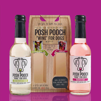 Posh Pooch Dog Wine Duo Pack (Non-Alcoholic)