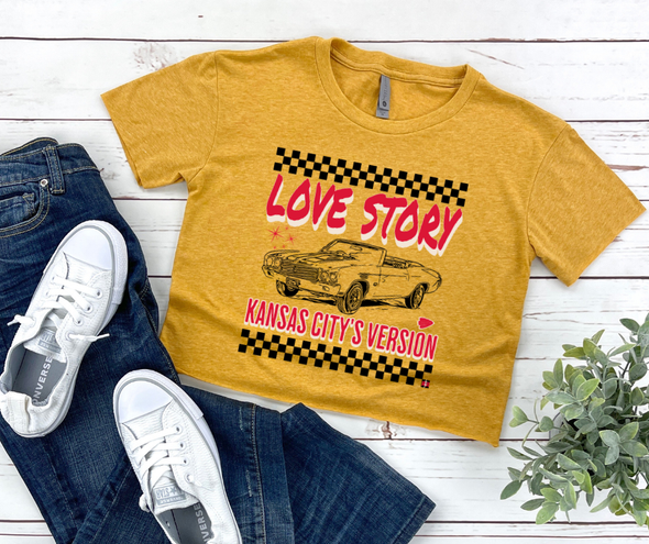 Kansas City Love Story Tee